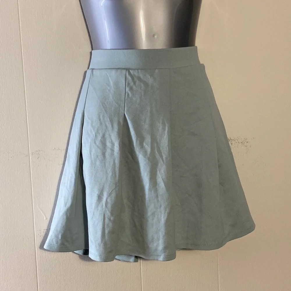 3/$20 - Wild Fable Aqua Blue Skater Skirt - Picture 4 of 7